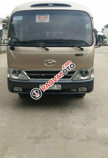 Chính chủ bán xe Hyundai County Limousine đời 2011, màu nâu-4