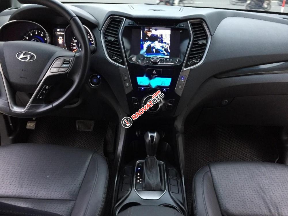 Bán Hyundai Santa Fe 2.4AT đời 2014, màu trắng, xe nhập, giá 860tr-0