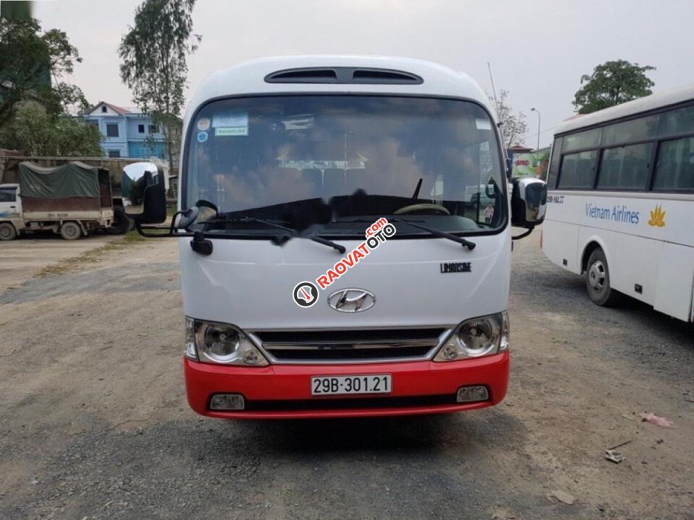Bán Hyundai County Limousine đời 2014, màu đỏ -1