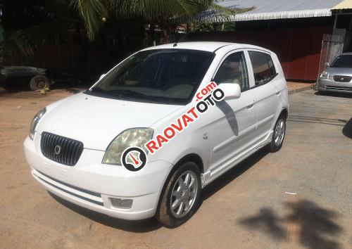 Bán Kia Morning LX đời 2004, màu trắng, xe nhập-1