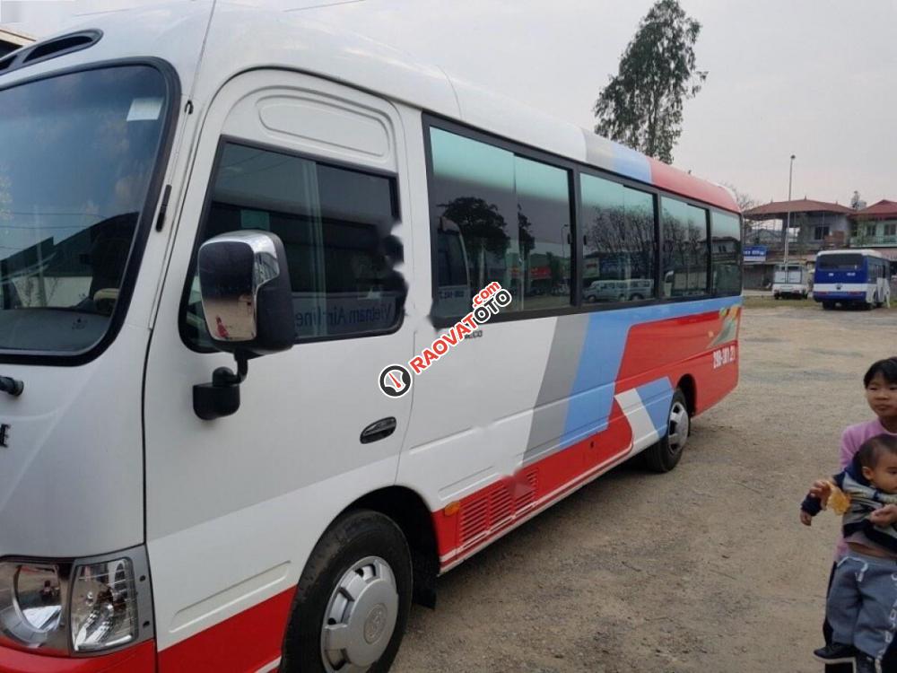 Bán Hyundai County Limousine đời 2014, màu đỏ -0
