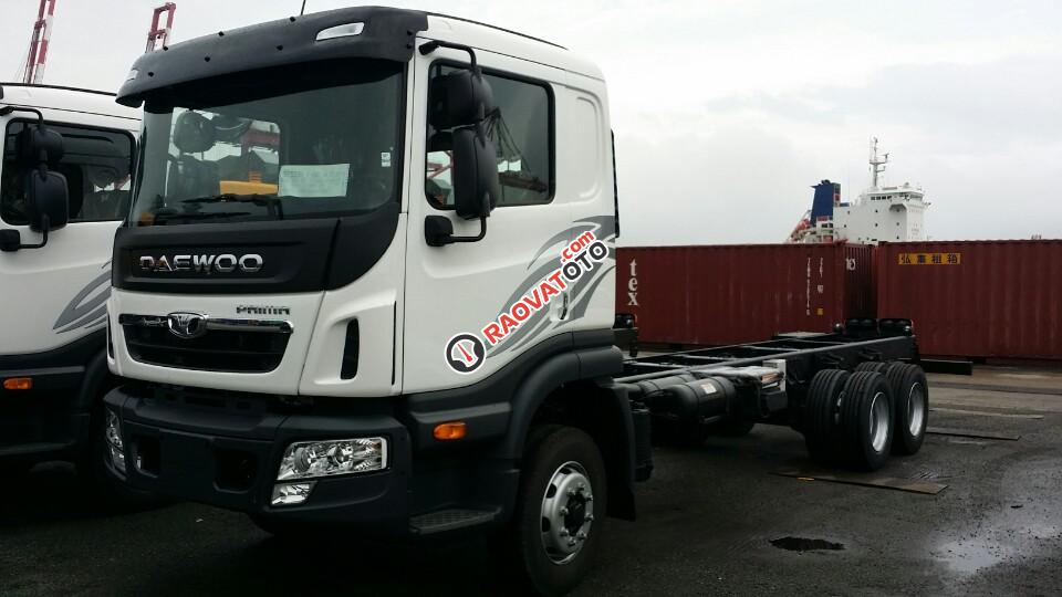 Bán xe ben-tải-đầu kéo-trộn bê tông Daewoo nhập khẩu nguyên chiếc-giá tốt-0