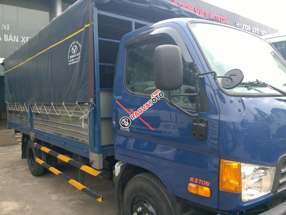 Bán xe tải Hyundai 6 tấn HD98, màu xanh lam-2