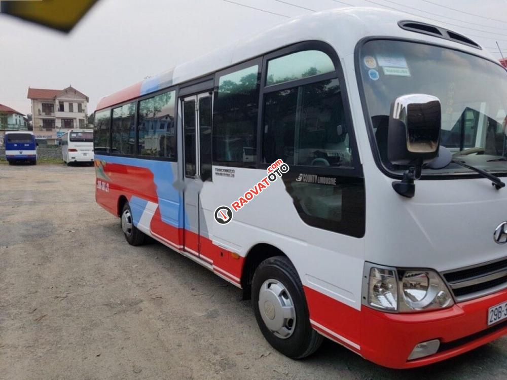 Bán Hyundai County Limousine đời 2014, màu đỏ -3