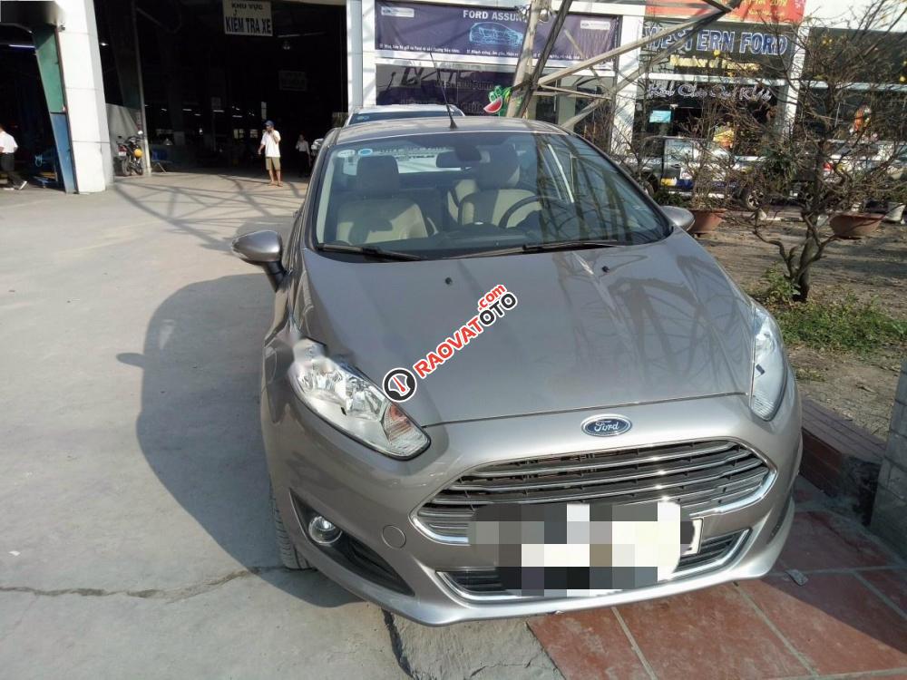 Bán Ford Fiesta Titanium 1.5L đời 2016, màu xám, ít sử dụng, giá cạnh tranh-2