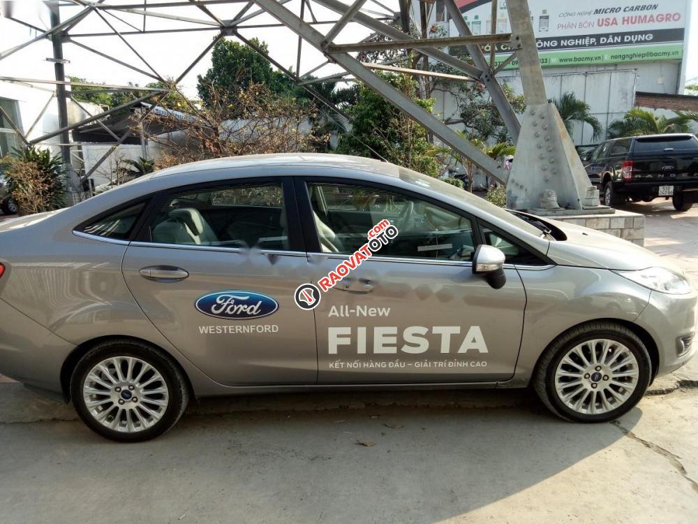 Bán Ford Fiesta Titanium 1.5L đời 2016, màu xám, ít sử dụng, giá cạnh tranh-3
