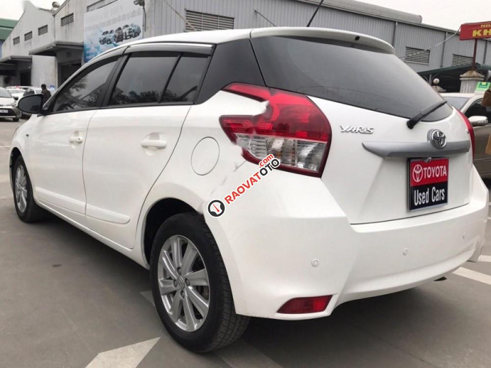 Cần bán xe Toyota Yaris 1.3E đời 2016, màu trắng, nhập khẩu nguyên chiếc số tự động, 615tr-2