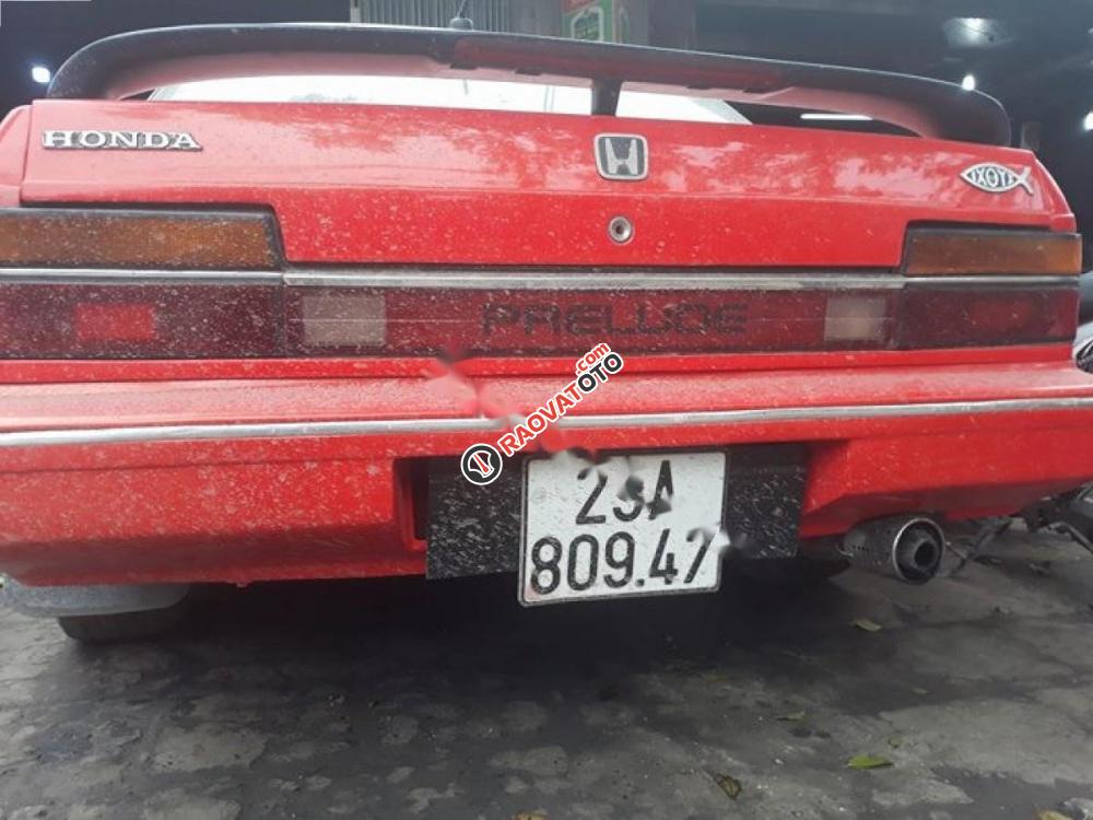 Bán Honda Prelude đời 1990, màu đỏ, xe nhập -4