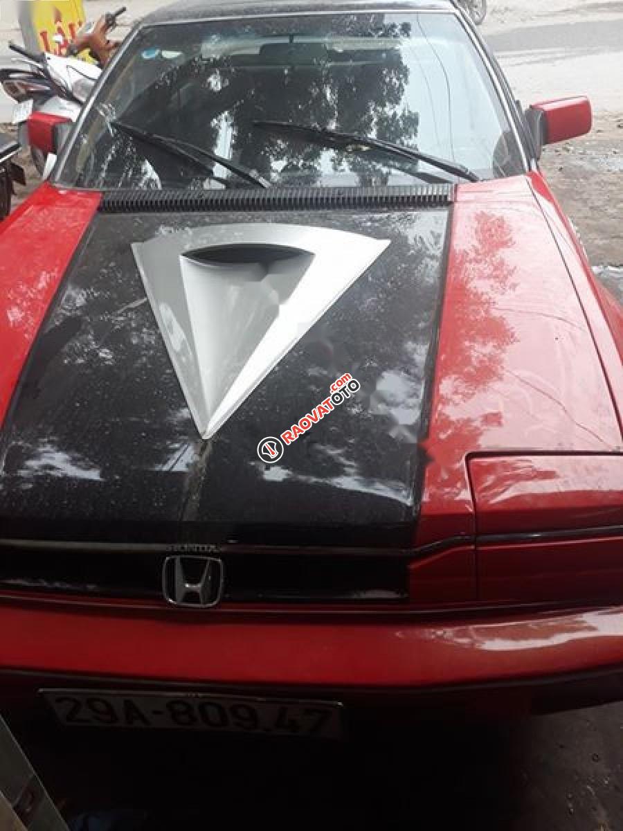 Bán Honda Prelude đời 1990, màu đỏ, xe nhập -9
