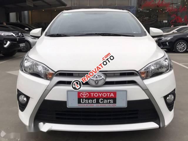 Bán Toyota Yaris E đời 2016, màu trắng, chính chủ, giá cạnh tranh-5
