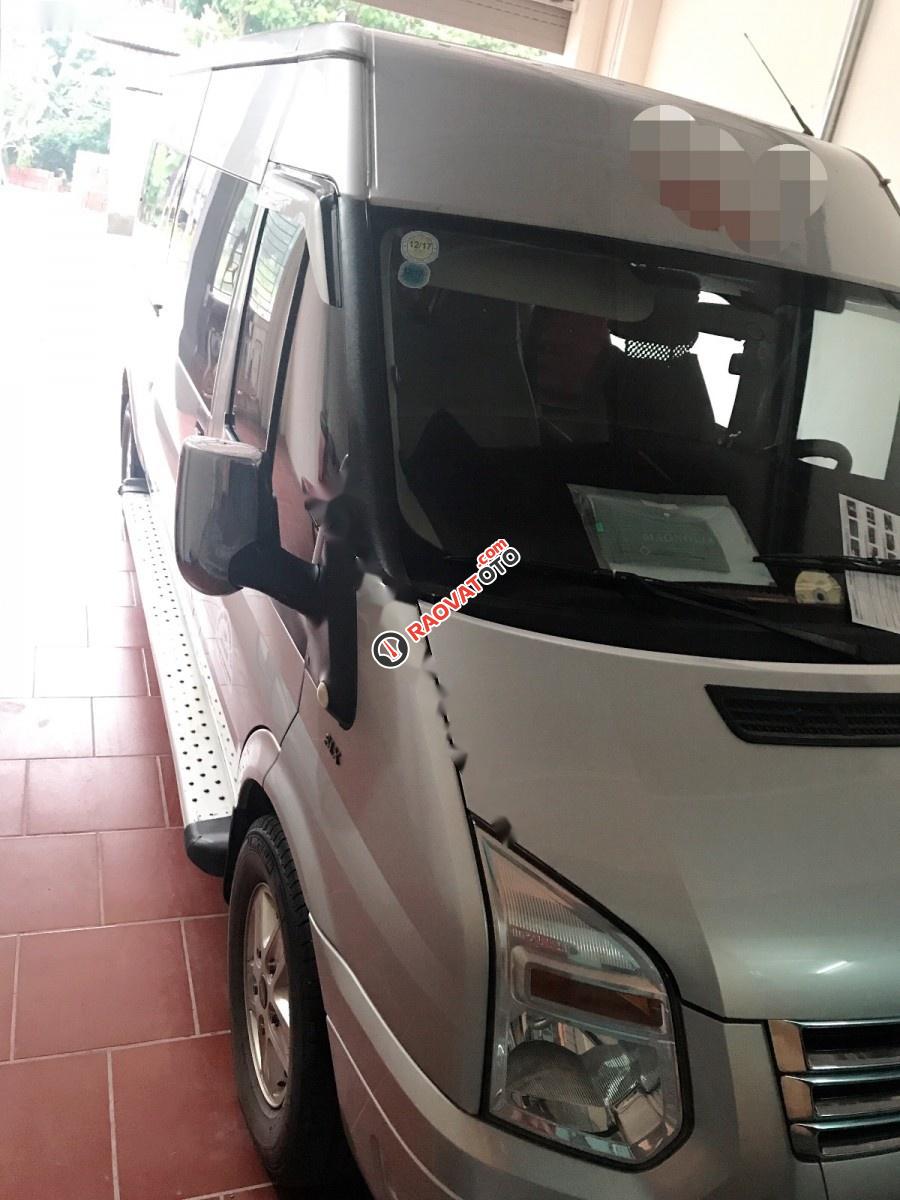 Bán Ford Transit Luxury 2013, màu bạc, giá 560tr-0