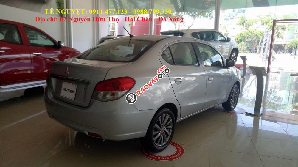 Bán Mitsubishi Attrage 5 chỗ, xe nhập, trả góp 90% xe, 4lit/100km, LH Lê Nguyệt: 0988.799.330-1