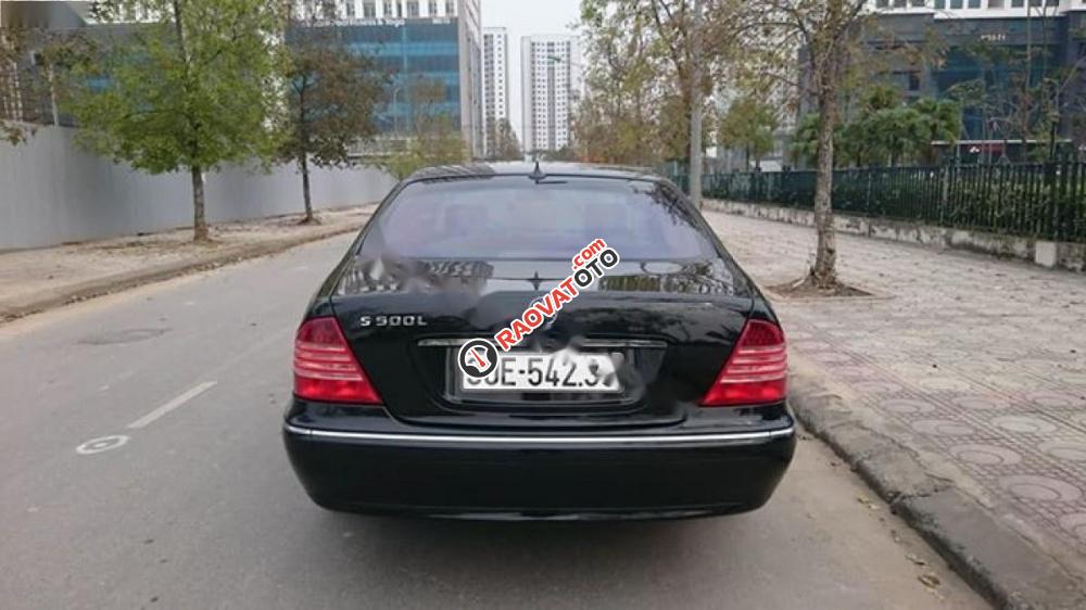 Cần bán lại xe Mercedes S500 đời 2004, màu đen, nhập khẩu chính chủ-5