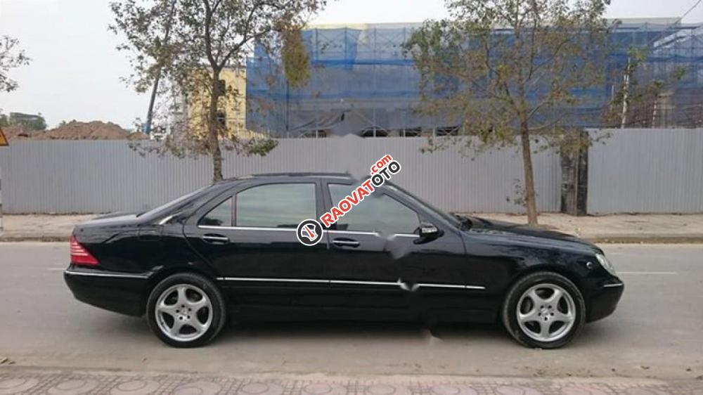 Cần bán lại xe Mercedes S500 đời 2004, màu đen, nhập khẩu chính chủ-7