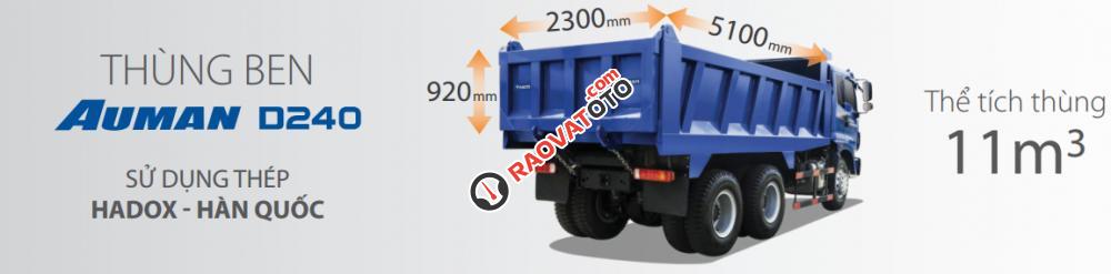 Bán Thaco Auman D240 tải trọng 13 tấn, Auman D300, Auman D300B, Hyundai 270-1