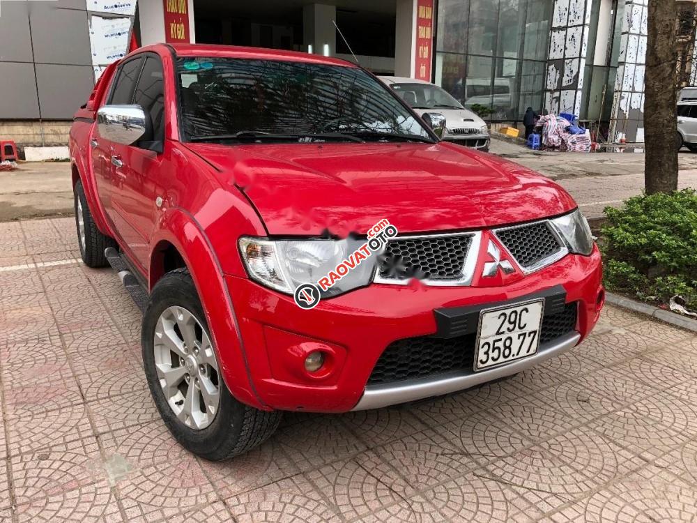 Bán xe Mitsubishi Triton GLS sản xuất 2014, màu đỏ, nhập khẩu như mới, 450tr-8