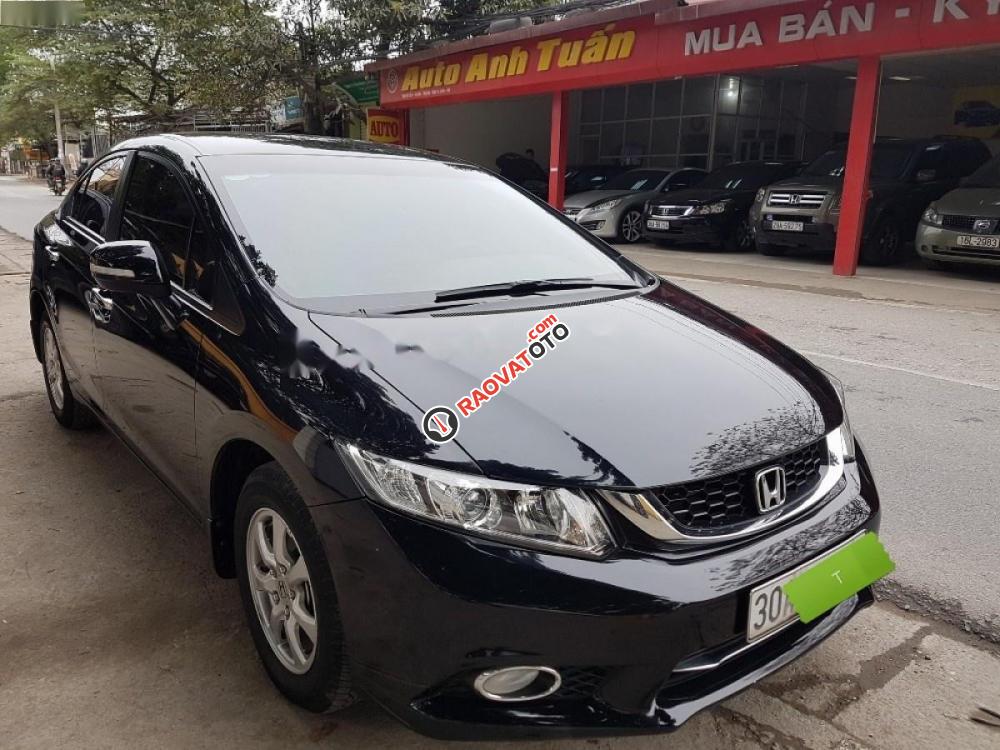 Cần bán gấp Honda Civic 1.8AT đời 2015, màu đen số tự động giá cạnh tranh-0