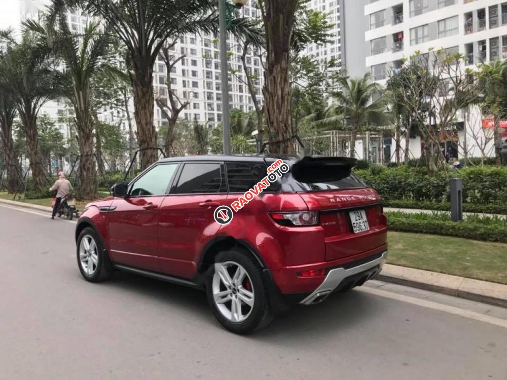 Bán LandRover Range Rover Evoque Dynamic sản xuất năm 2012, màu đỏ, xe nhập-7