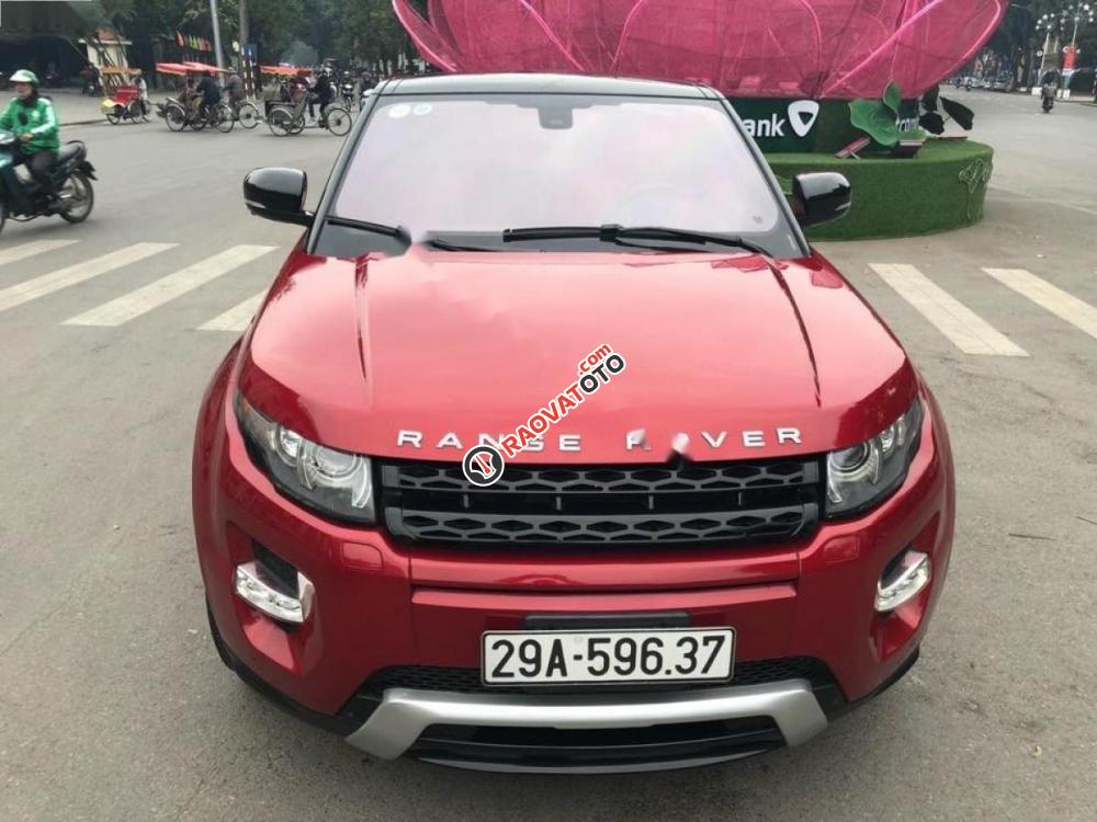 Bán LandRover Range Rover Evoque Dynamic sản xuất năm 2012, màu đỏ, xe nhập-9