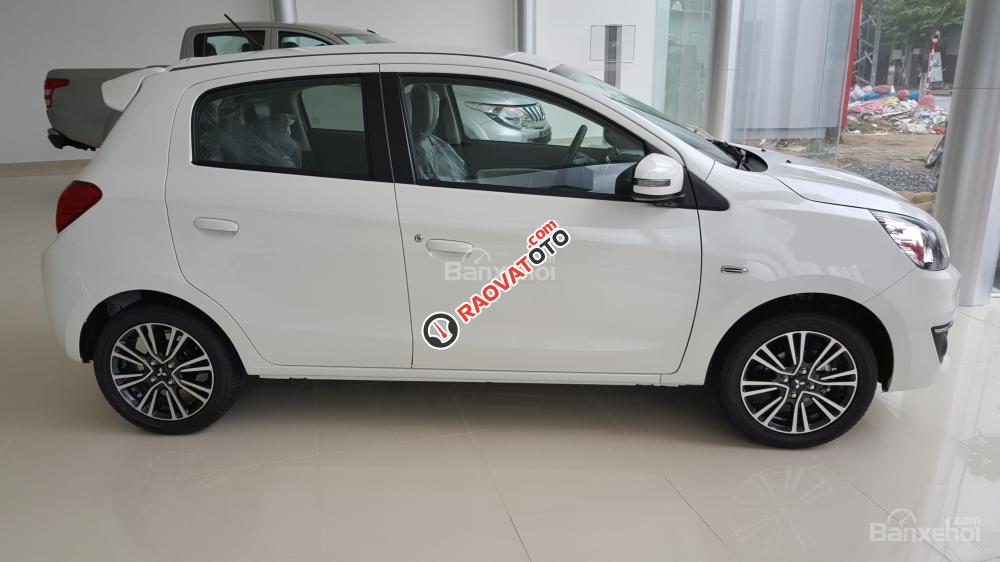 Đà Nẵng Mitsubishi Mirage CVT Eco, màu trắng nhập khẩu - LH: Đông Anh: 0931.911.444-2