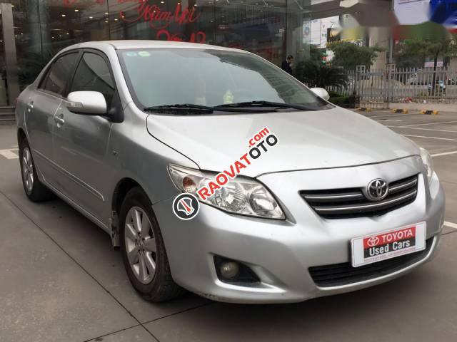 Bán Toyota Corolla altis 1.8G năm 2008, màu bạc như mới  -0