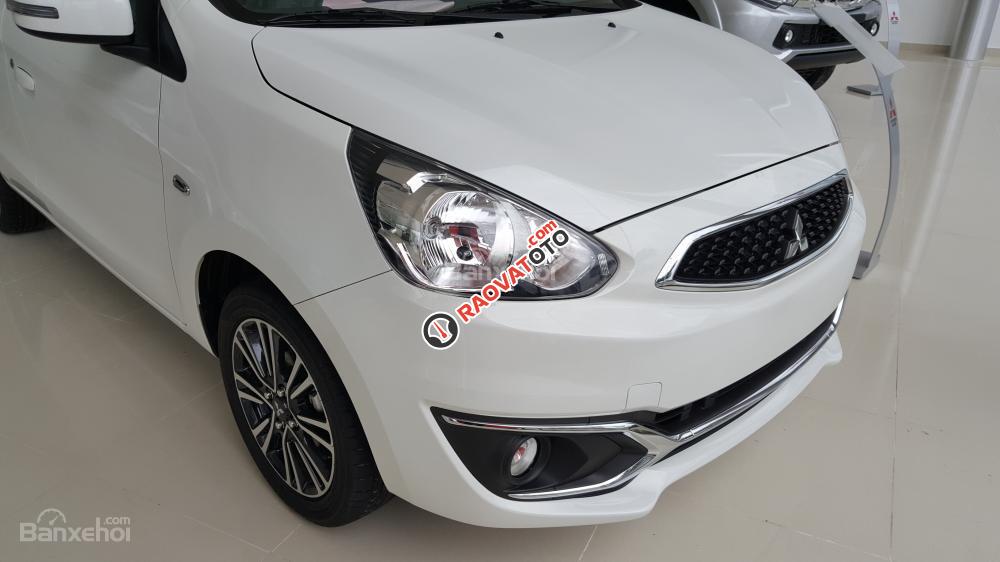 Đà Nẵng Mitsubishi Mirage CVT Eco, màu trắng nhập khẩu - LH: Đông Anh: 0931.911.444-1