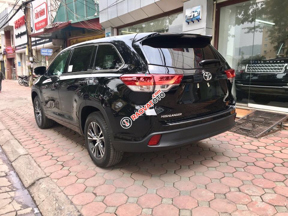 Bán Toyota Highlander LE sản xuất năm 2017, màu đen, nhập khẩu Mỹ giá tốt-11