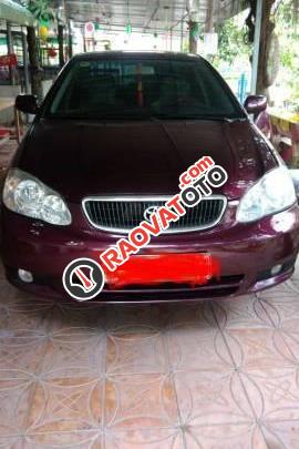 Bán Toyota Corolla altis 1.8 MT năm sản xuất 2002, màu đỏ -0