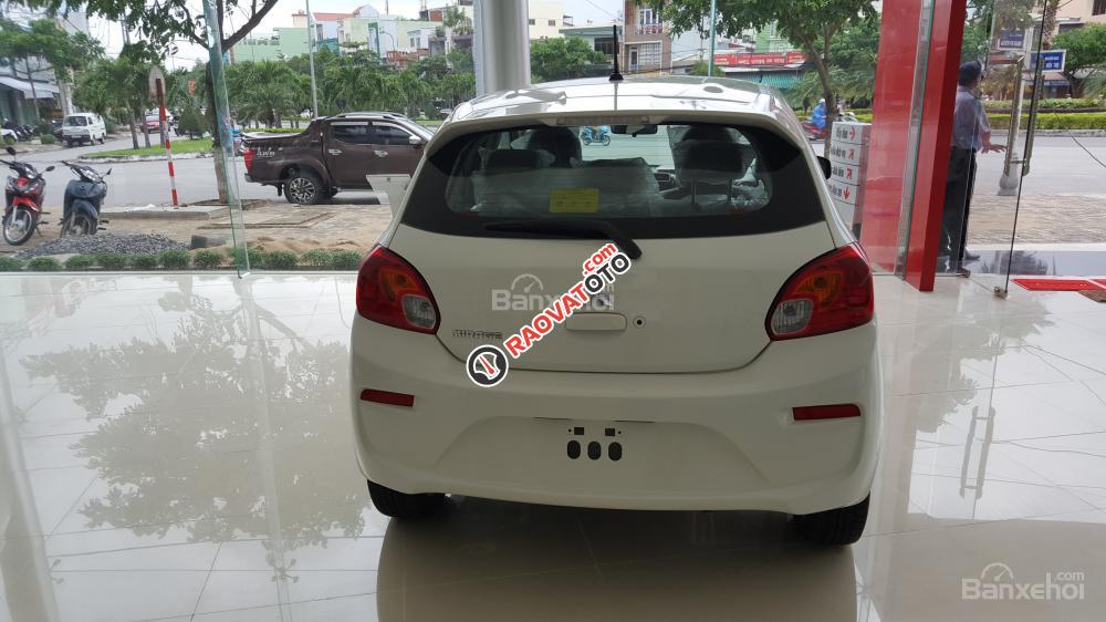 Đà Nẵng Mitsubishi Mirage CVT Eco, màu trắng nhập khẩu - LH: Đông Anh: 0931.911.444-3