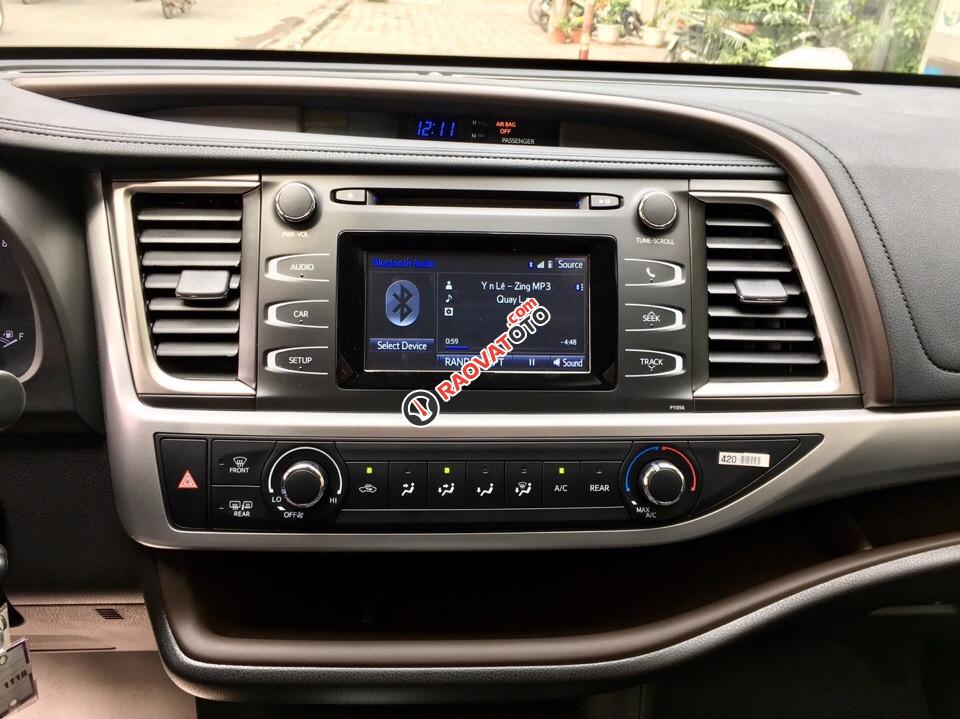 Bán Toyota Highlander LE sản xuất năm 2017, màu đen, nhập khẩu Mỹ giá tốt-5