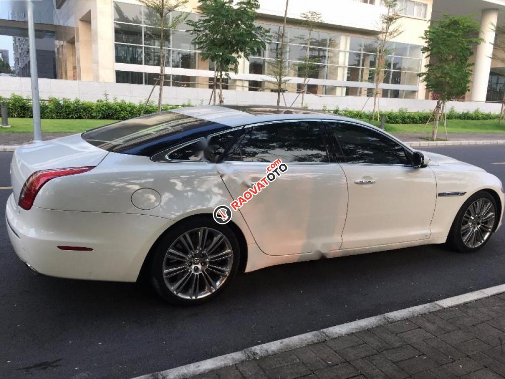 Bán Jaguar XJ series L 5.0 năm sản xuất 2011, màu trắng, xe nhập-4