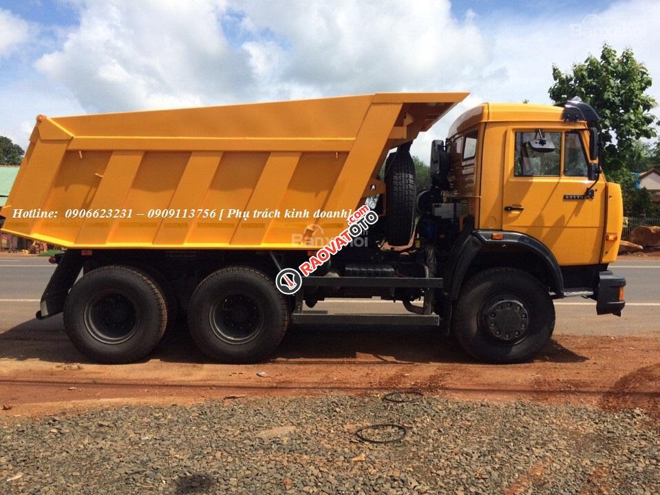 Bán xe ben Kamaz 15 tấn mới 2016 nhập khẩu, Kamaz 65115 (6x4) tại Bình Dương và Bình Phước-2