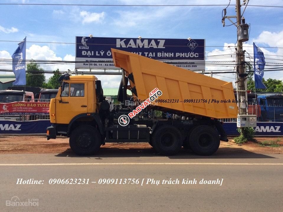 Bán xe ben Kamaz 15 tấn mới 2016 nhập khẩu, Kamaz 65115 (6x4) tại Bình Dương và Bình Phước-3