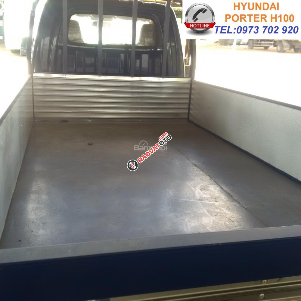 Bán xe có sẵn Hyundai Porter H100 thùng lửng, new 100%-3