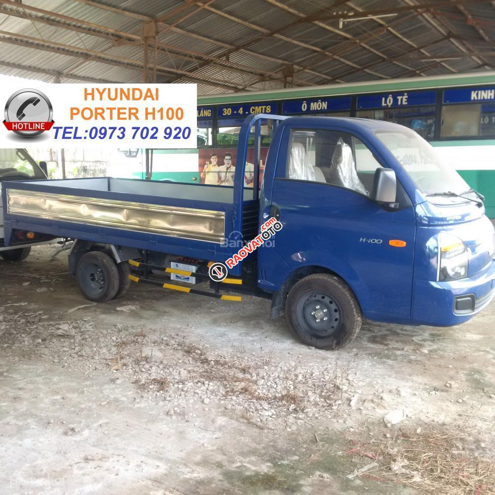 Bán xe có sẵn Hyundai Porter H100 thùng lửng, new 100%-0