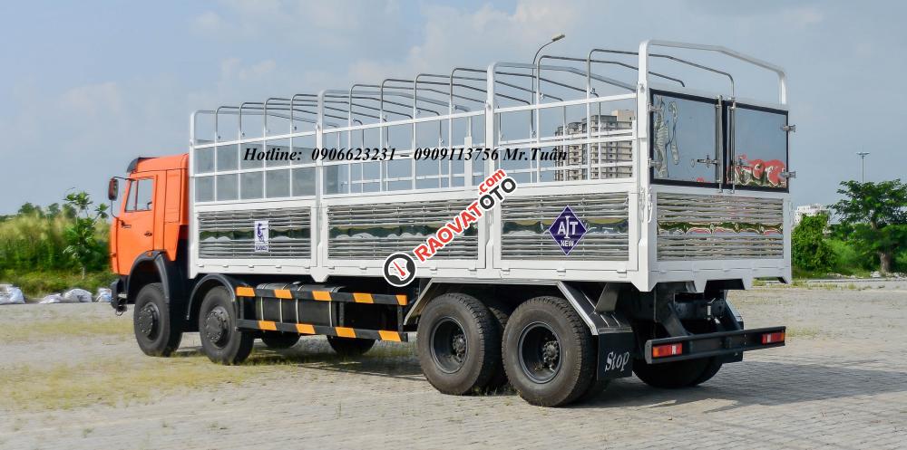 Tải thùng Kamaz 30 tấn | Kamaz 6540 (8x4) thùng 9m nhập nguyên chiếc 2016-11