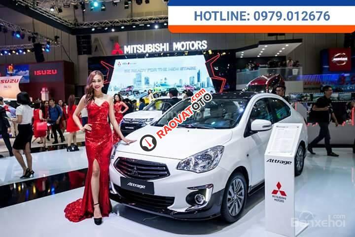 Bán Mitsubishi Attrage GLX đời 2018, xe nhập, giá chỉ 412 triệu-0