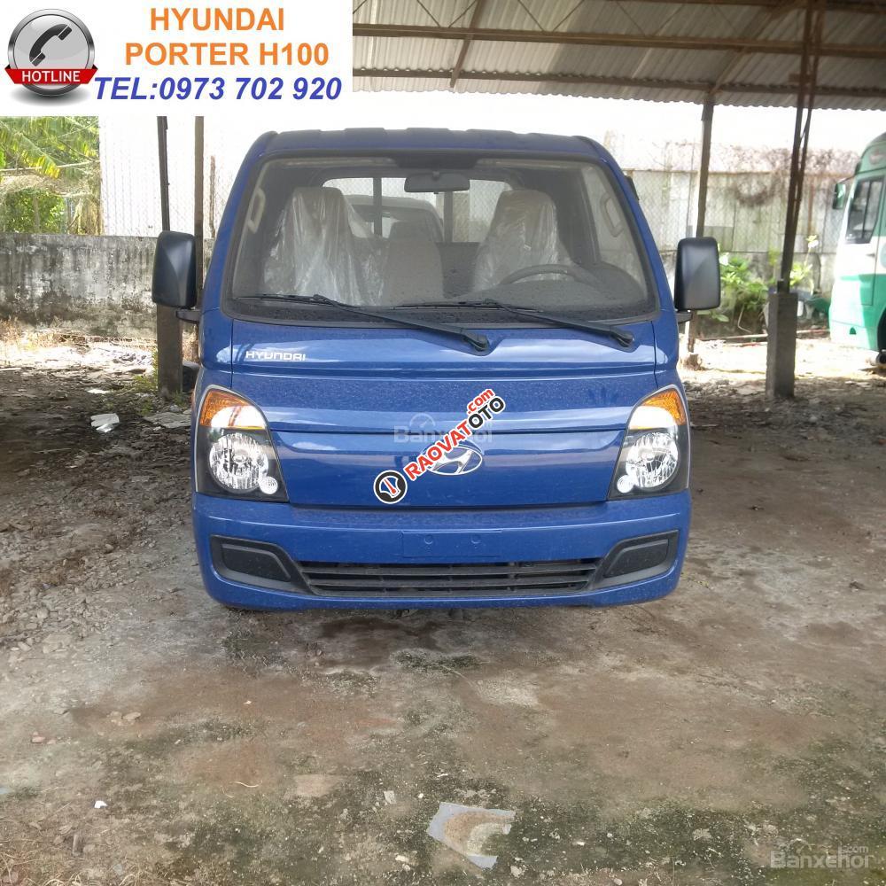 Bán xe có sẵn Hyundai Porter H100 thùng lửng, new 100%-1