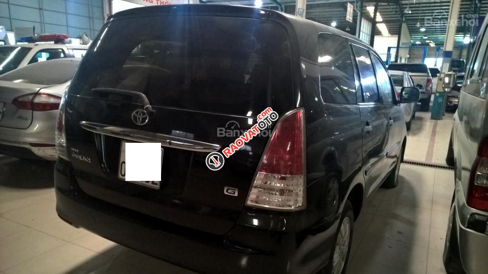 Cần bán Toyota Innova G đời 2011, màu đen, giá 483tr, xe không lỗi, BH 1 năm-1