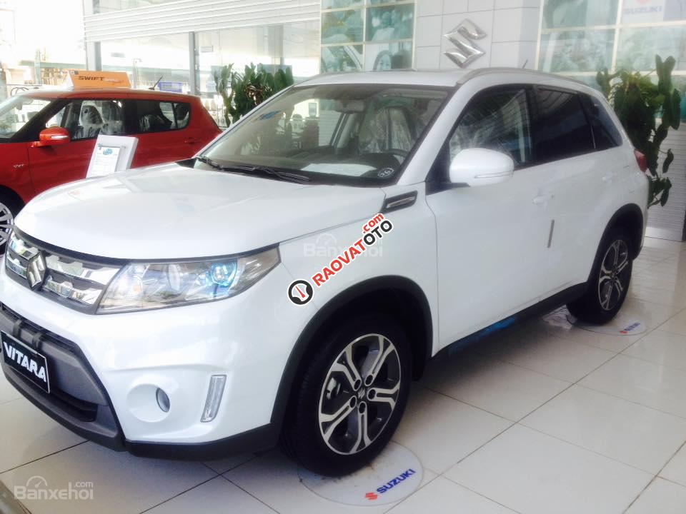 Cần bán xe Suzuki Vitara 1.6AT đời 2017, màu trắng, nhập khẩu, giá chỉ 799 triệu-2
