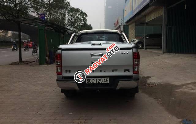 Bán Ford Ranger XLT 4x4 MT đời 2014, màu bạc -5