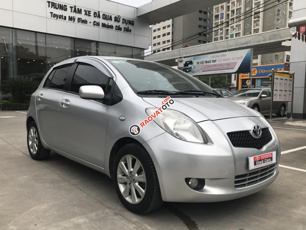 Cần bán Toyota Yaris 1.3 2007, màu bạc, nhập khẩu, giá chỉ 355 triệu-0
