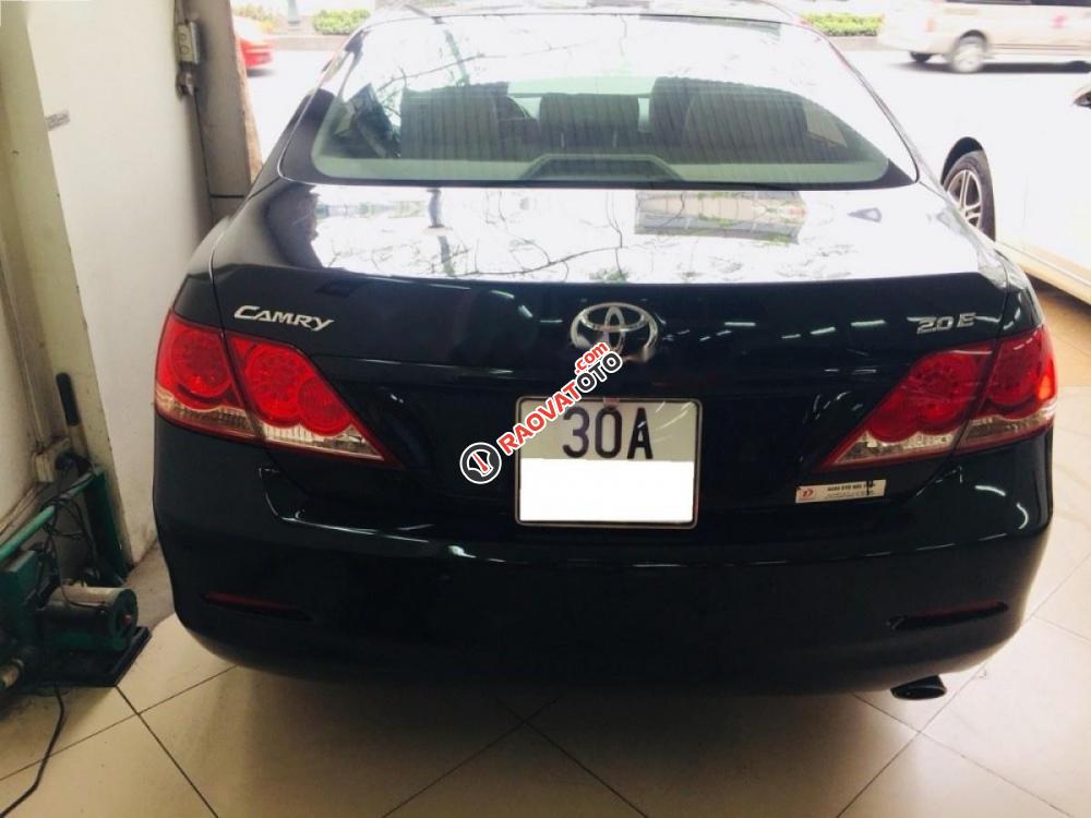 Bán Toyota Camry 2.0E sản xuất năm 2008, màu đen, xe nhập chính chủ, 535 triệu-8