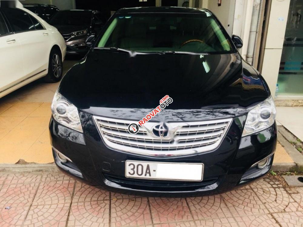 Bán Toyota Camry 2.0E sản xuất năm 2008, màu đen, xe nhập chính chủ, 535 triệu-6