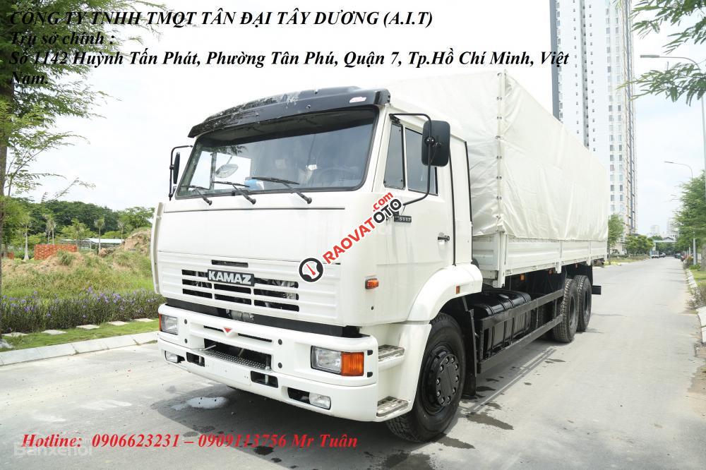 Tải thùng Kamaz 65117 (6x4) xe nhập khẩu mới 2016 tại Kamaz Bình Phước & Bình Dương-3