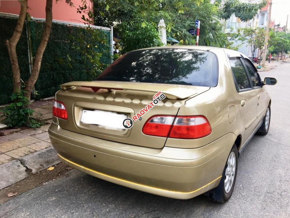 Bán ô tô Fiat Albea HLX 1.6 2007, màu vàng xe gia đình-8