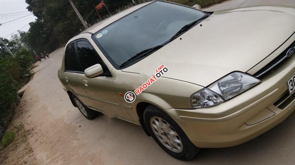 Cần bán xe Ford Laser Delu năm 2001, màu vàng-3