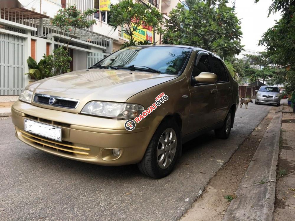 Bán ô tô Fiat Albea HLX 1.6 2007, màu vàng xe gia đình-9