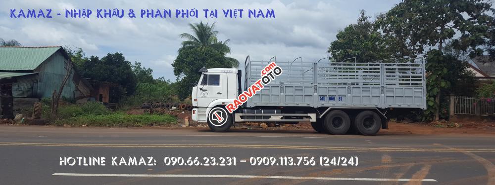 Tải thùng Kamaz 65117 (6x4) xe nhập khẩu mới 2016 tại Kamaz Bình Phước & Bình Dương-20