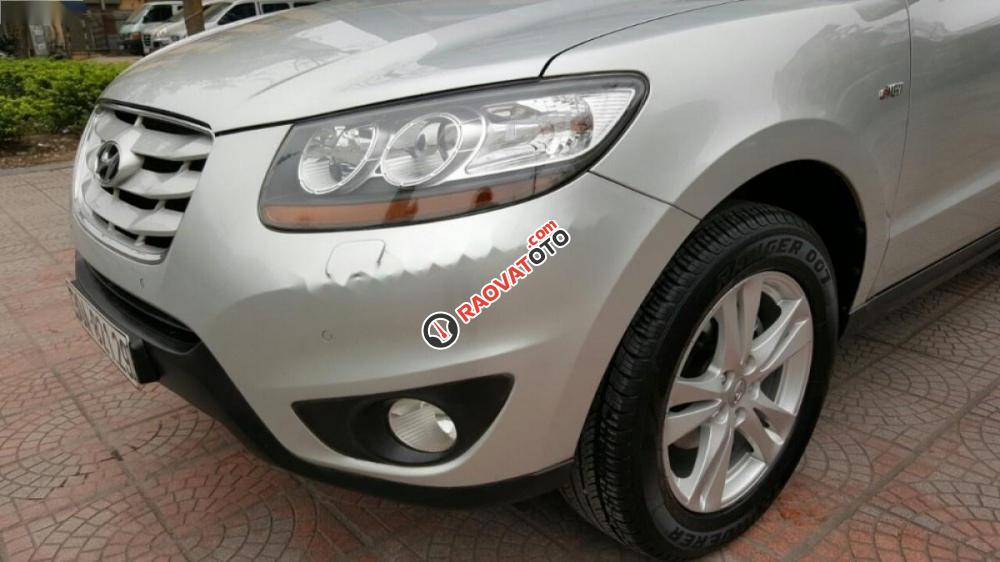 Cần bán Hyundai Santa Fe SLX eVGT năm sản xuất 2009, màu bạc, xe nhập giá cạnh tranh-9
